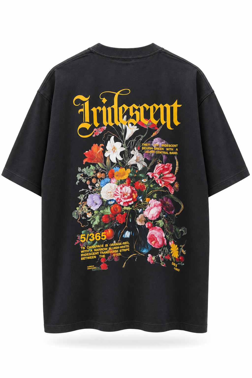 Bloom Unisex Graphic T-Shirt – Black