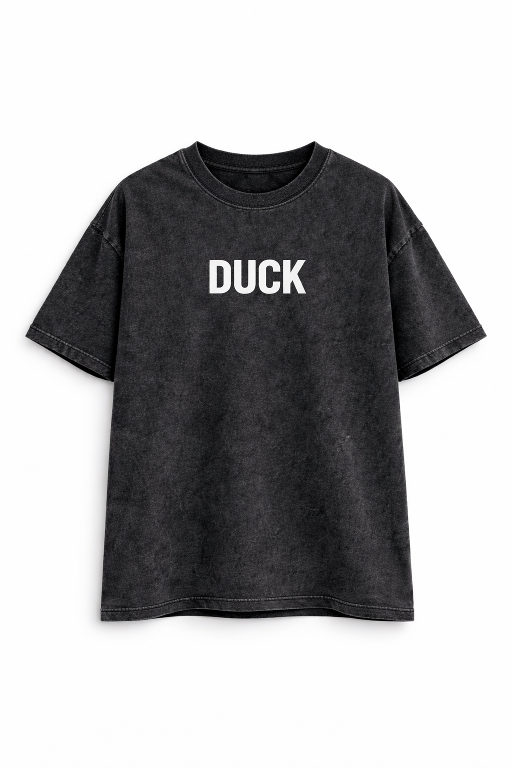 Duck Back Graphic Oversized T-Shirt – Relaxed Fit Unisex Streetwear