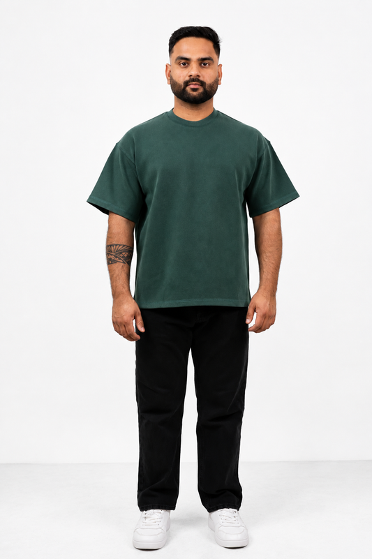 Dark Green Baggy T-Shirt