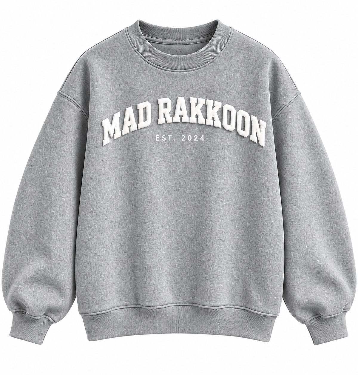 Mad Rakkoon Puff Print Sweatshirt