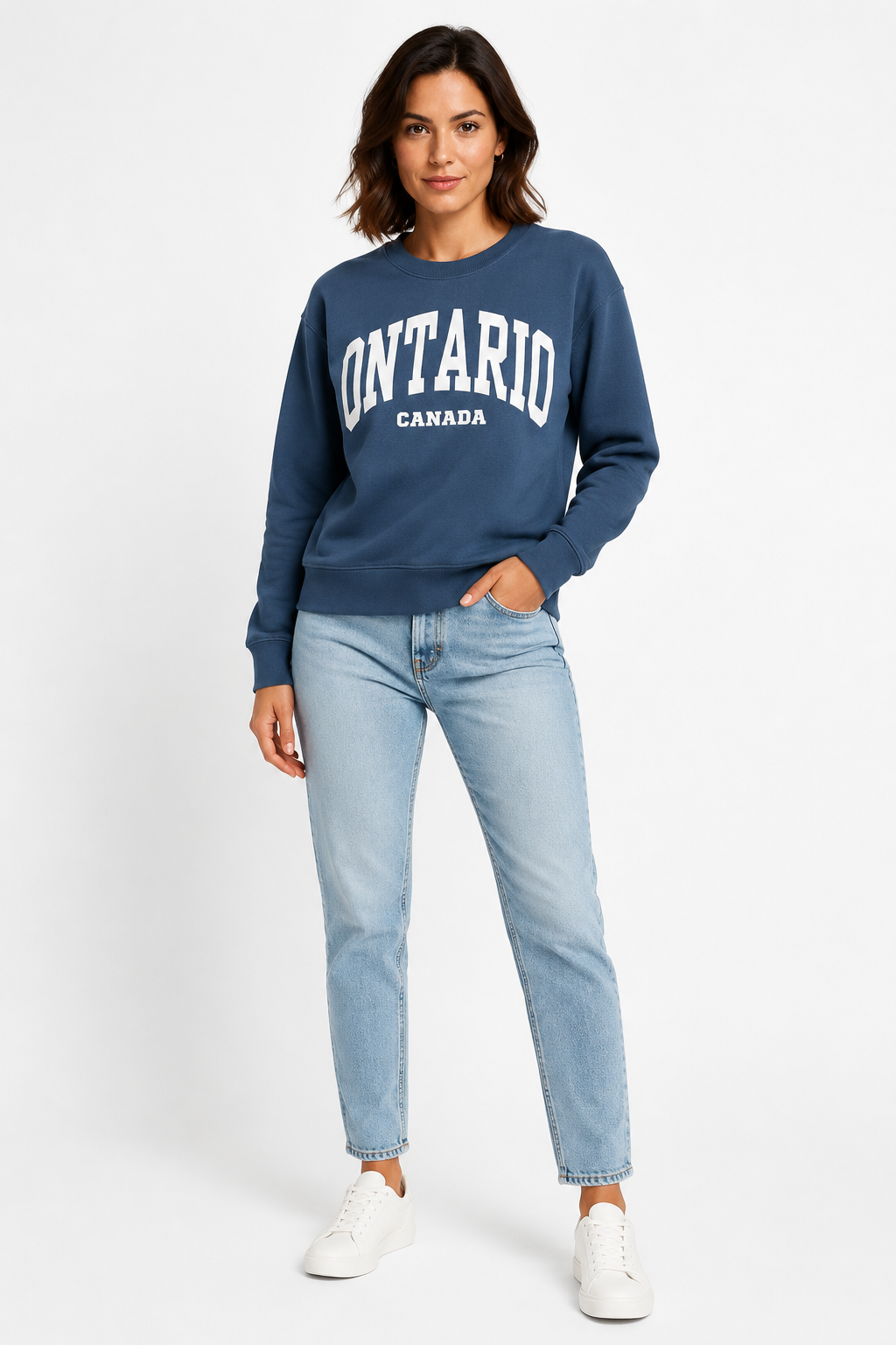 Ontario Canada Varsity Regular-Fit Sweatshirt