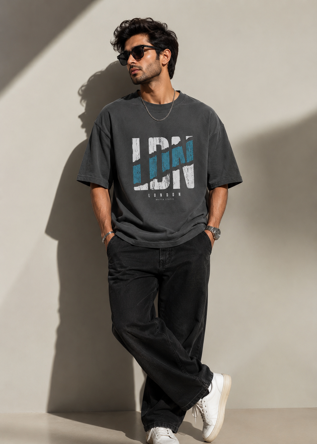 London Graphic Oversized T-Shirt