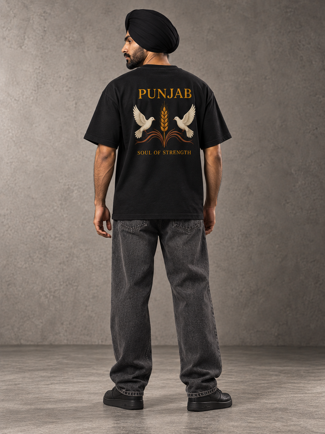 Punjab Soul of Strength Relaxed-Fit T-Shirt