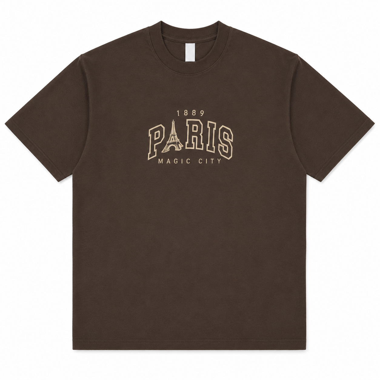 Brown Relaxed Fit T shirt