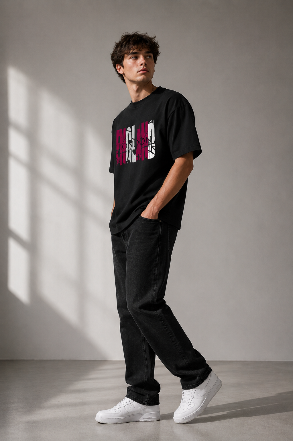 England Premium 240 GSM Graphic T-Shirt
