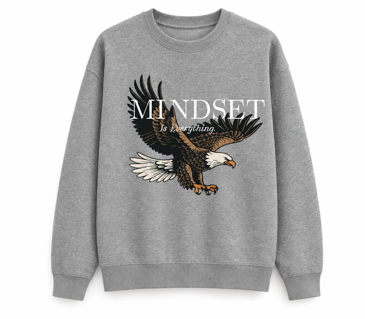 Mindset Is Everything Eagle Regular-Fit Sweatshirt
