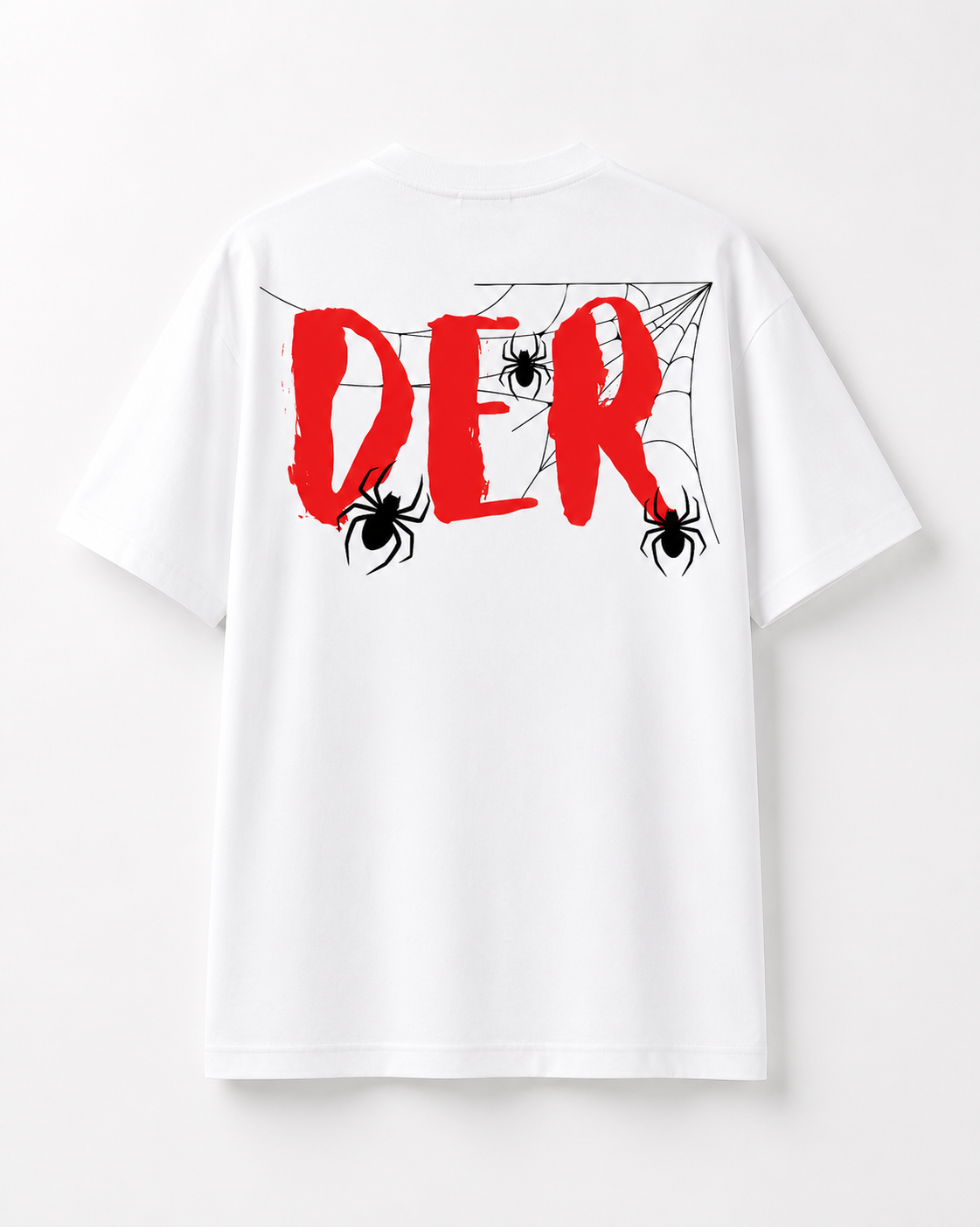 White Graphic Cotton T shirt