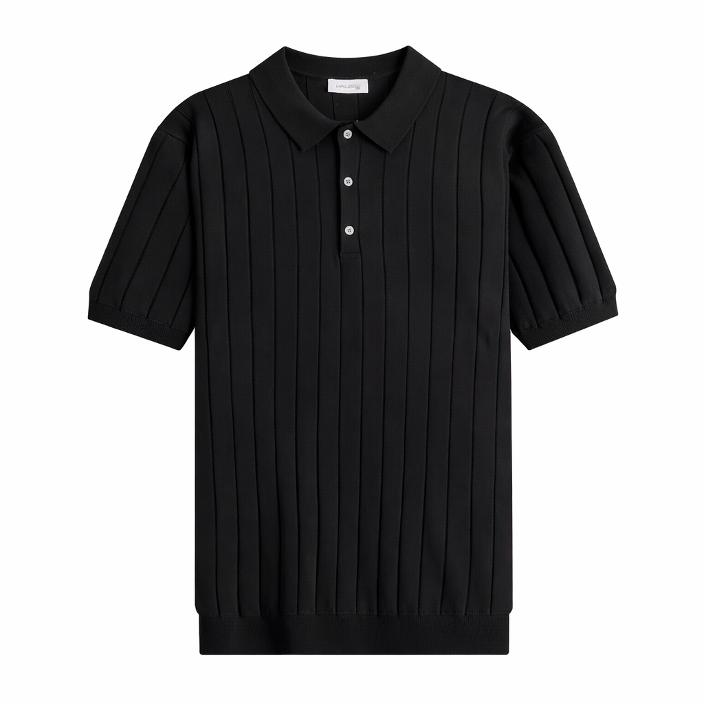 Black Knit T shirt
