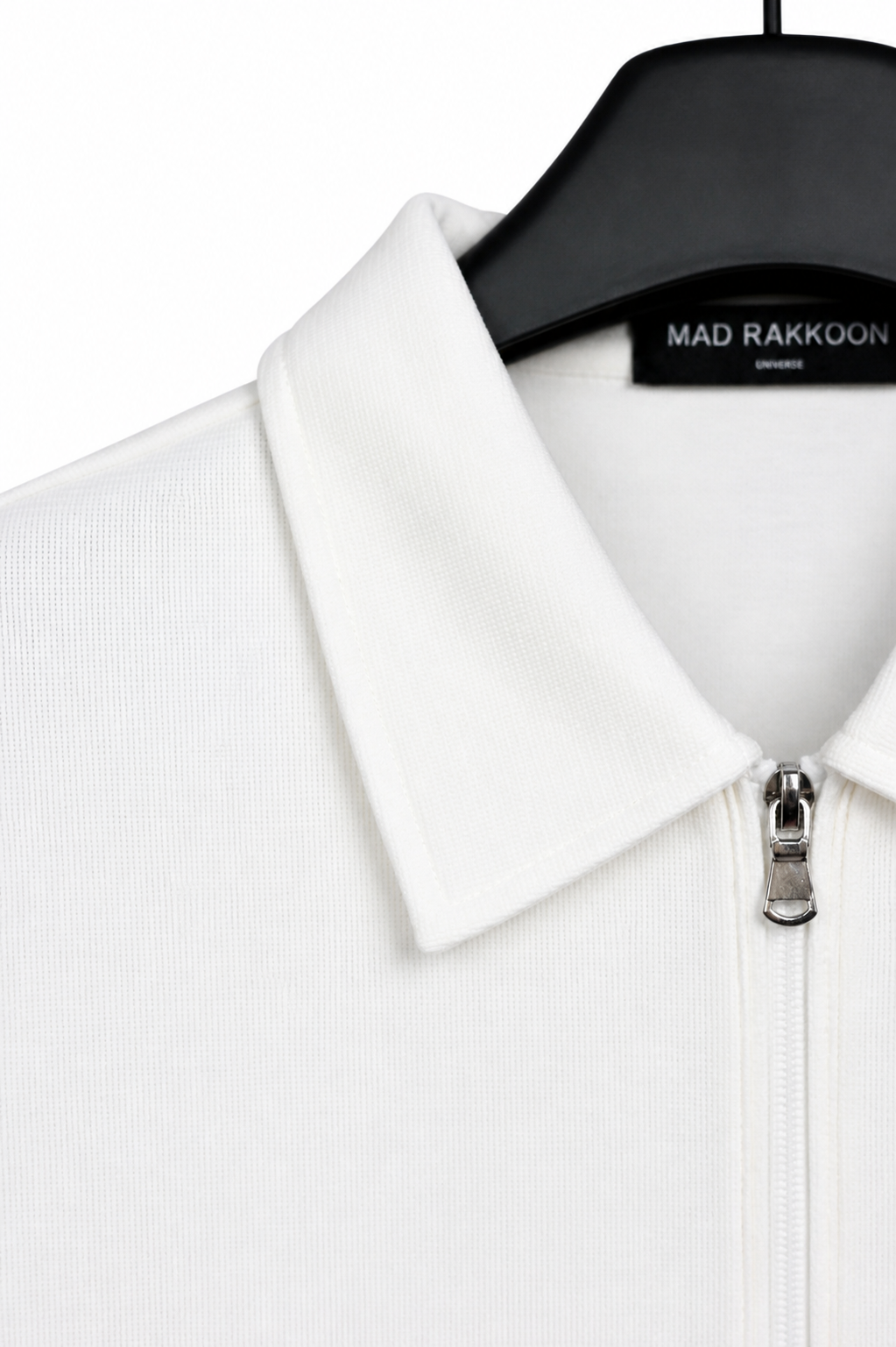 Relaxed Fit Zip Polo – Cotton Blend | Modern Minimal