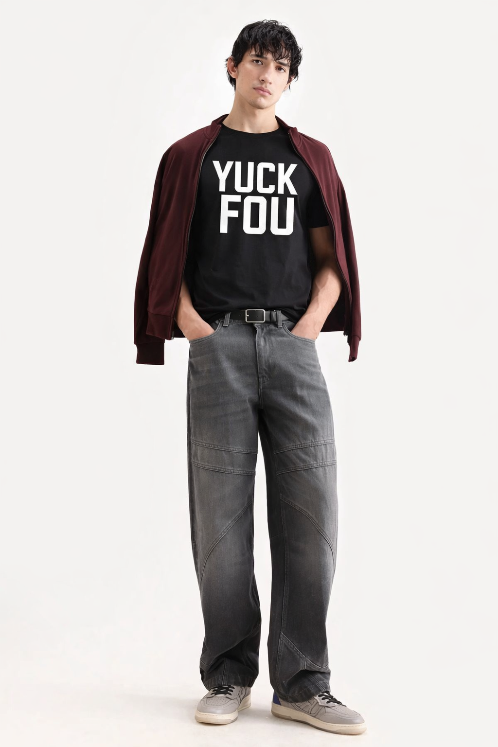 YUCK FOU Statement Graphic T-Shirt – Bold Streetwear Tee