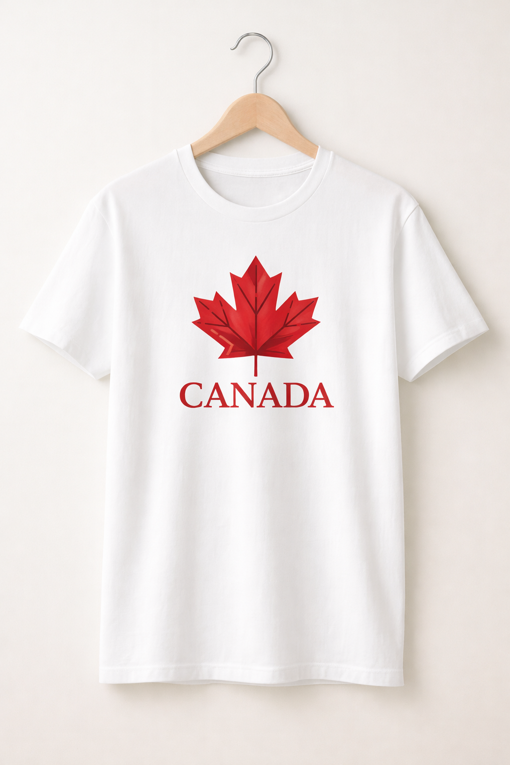 Classic Canada Maple Leaf T-Shirt – White