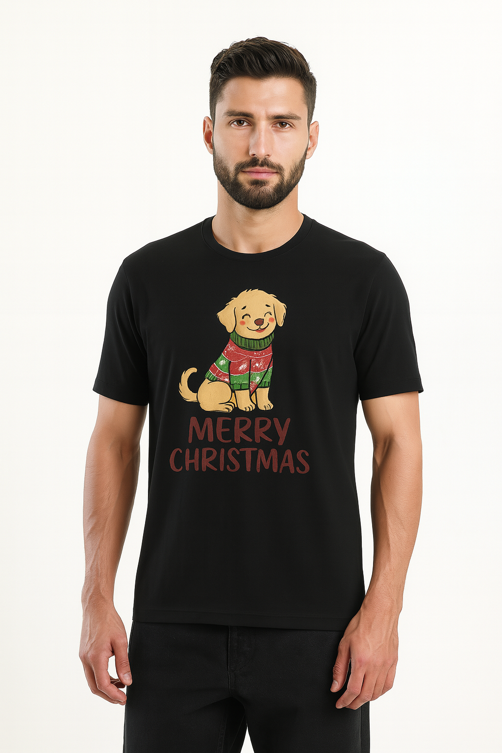 Mad Rakkoon Premium Christmas Pup Tee – Holiday Edition (Designed in BC)
