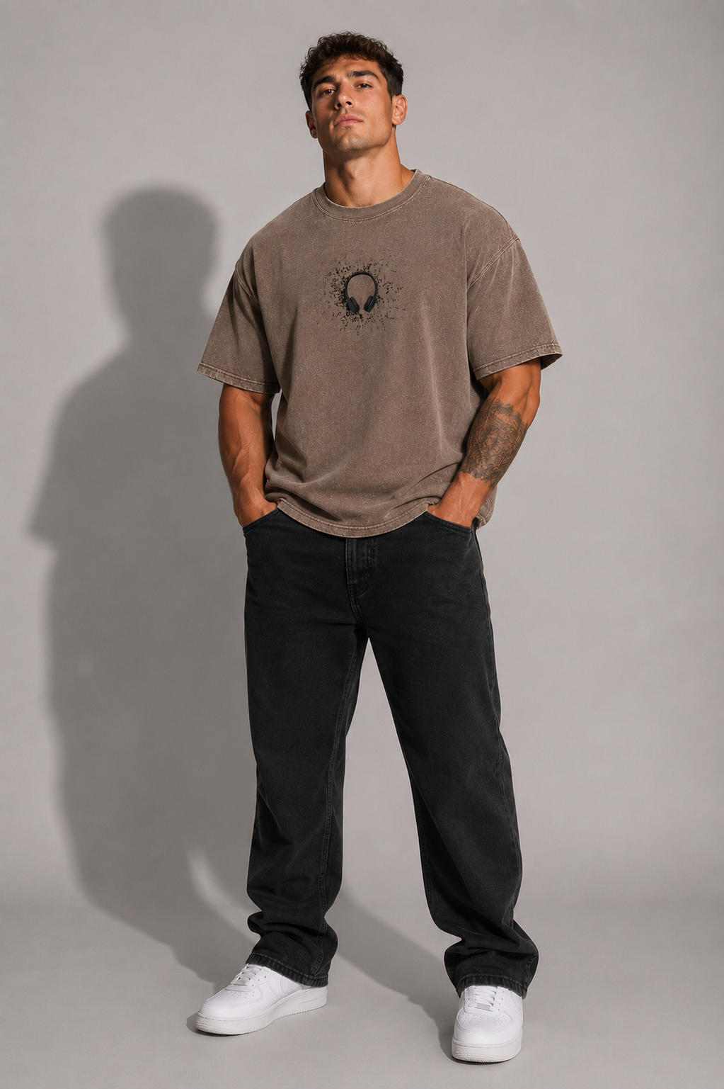 Music Vibes Oversized T-Shirt