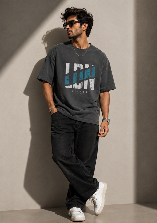 London Graphic Oversized T-Shirt