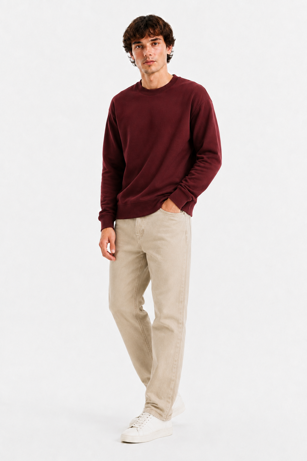 Soft-Touch Lightweight Sweatshirt
