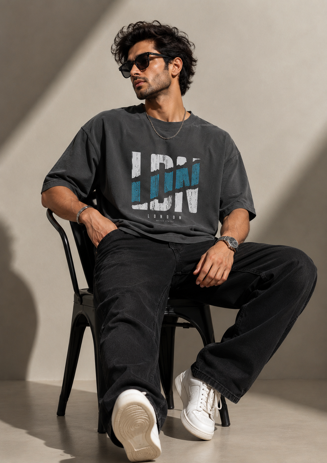 London Graphic Oversized T-Shirt