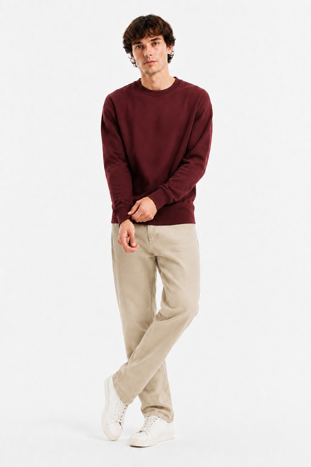 Soft-Touch Lightweight Sweatshirt
