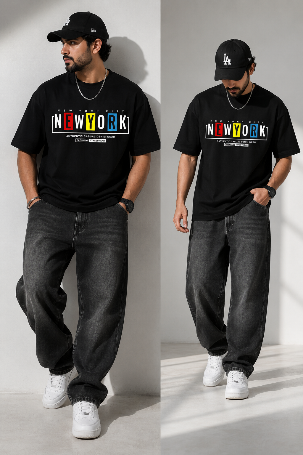 New York City Streetwear Graphic T-Shirt