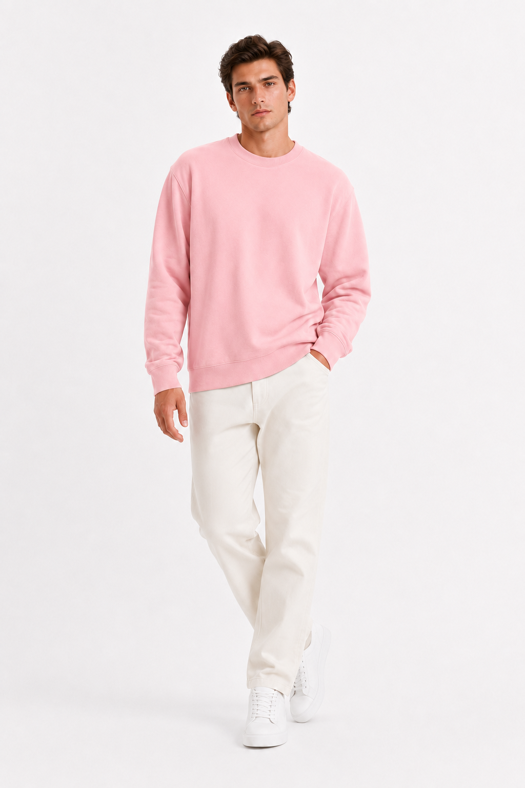 Soft-Touch Lightweight Sweatshirt