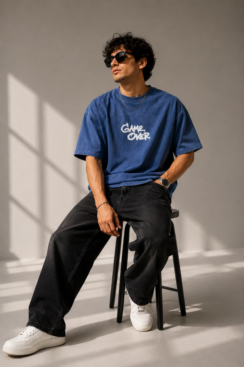 Game Over Acid-Wash  T-Shirt