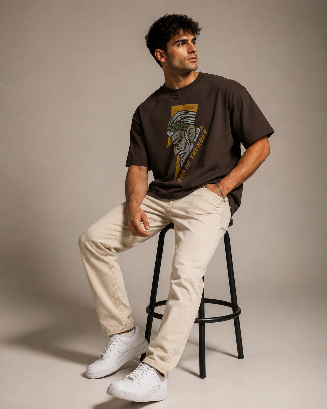 God of Thunder Oversized T-Shirt