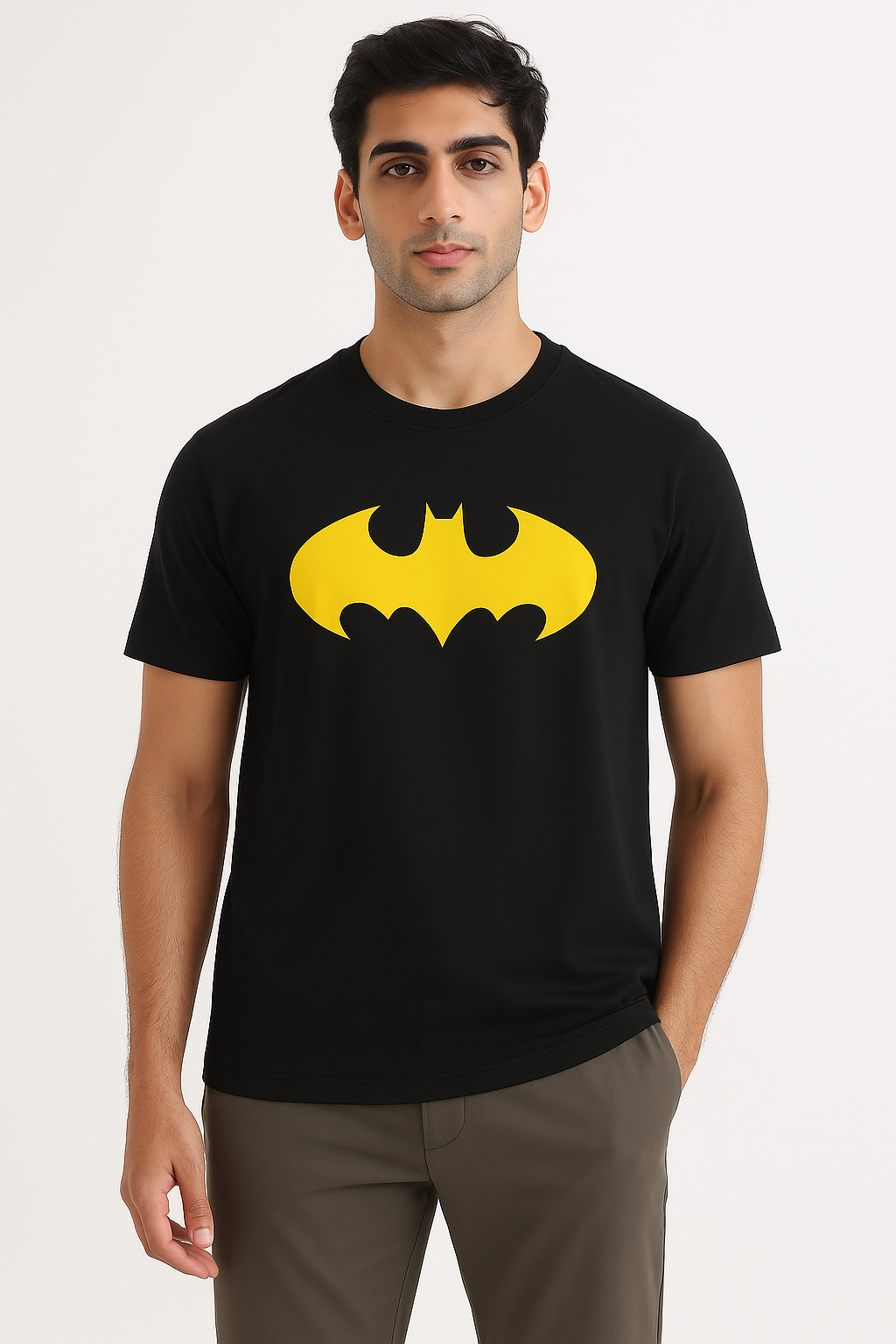 Dark Knight Classic – Premium 100% Cotton Batman Tee