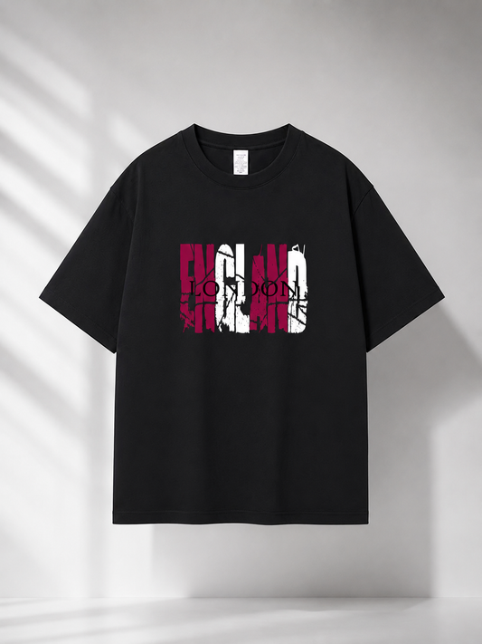 England Premium 240 GSM Graphic T-Shirt