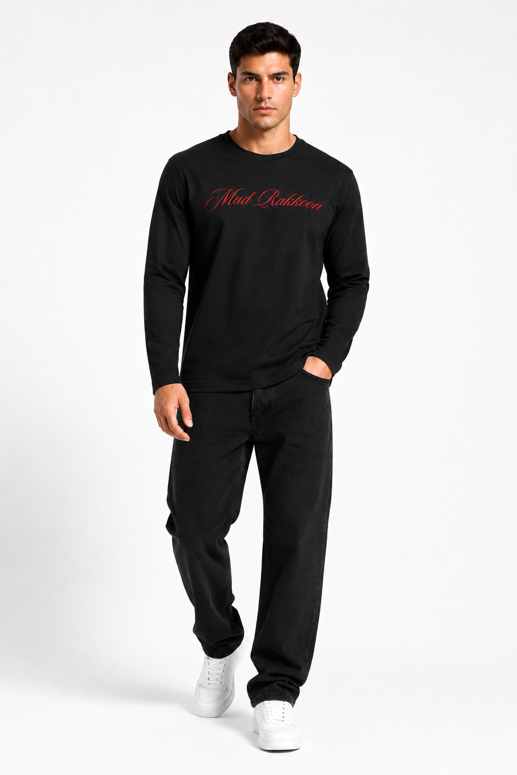 Play to Win Chess Graphic Long-Sleeve T-Shirt – Black