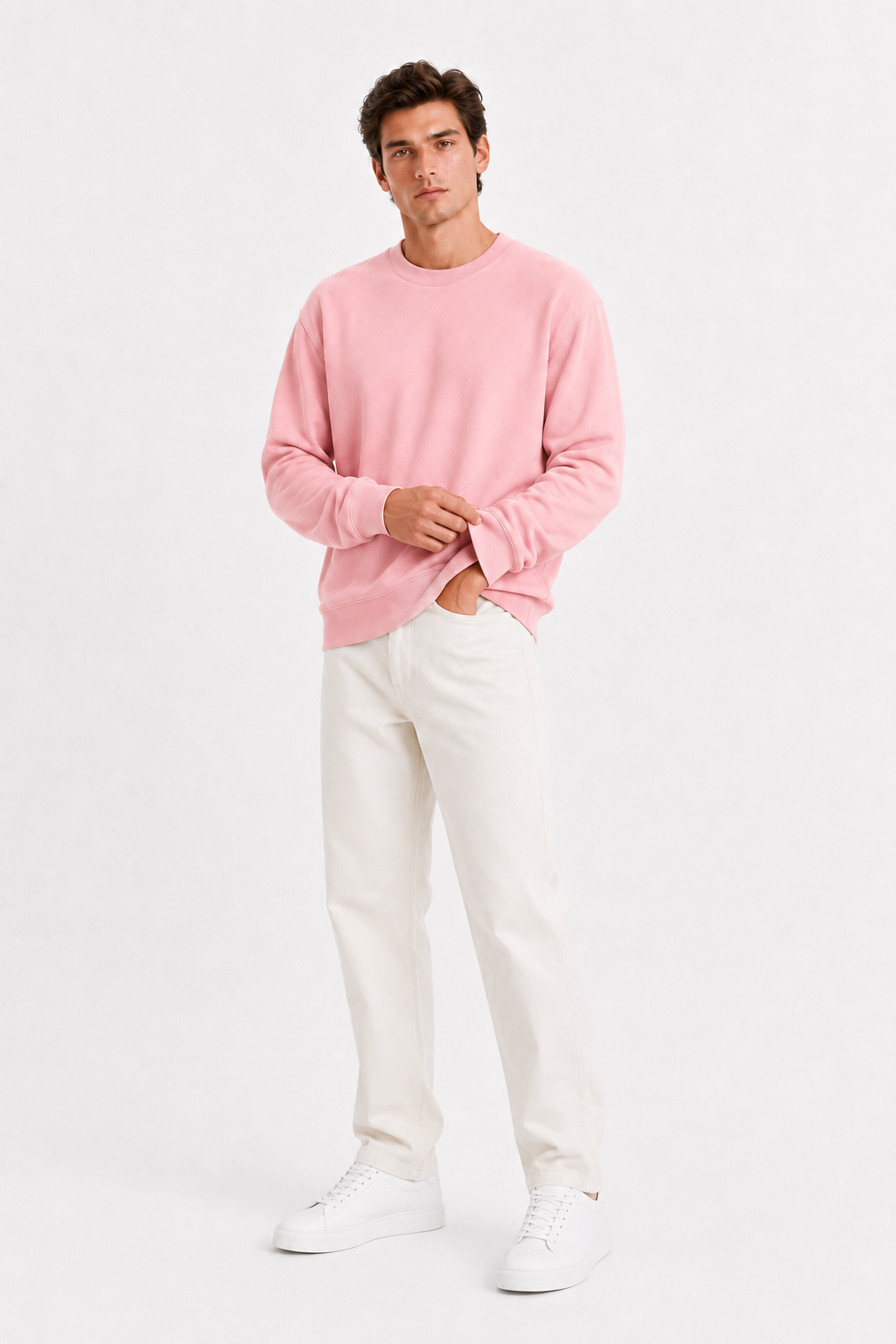 Soft-Touch Lightweight Sweatshirt