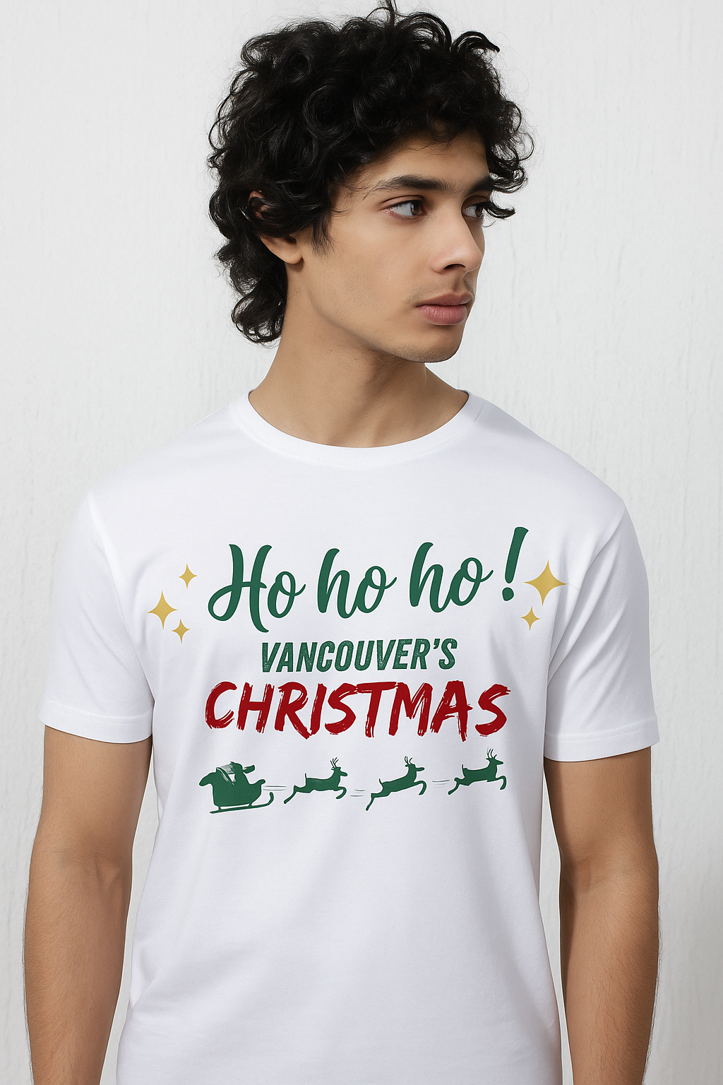 Vancouver Luxe “Ho Ho Ho” Christmas Edition Tee – Limited Holiday Release by Mad Rakkoon