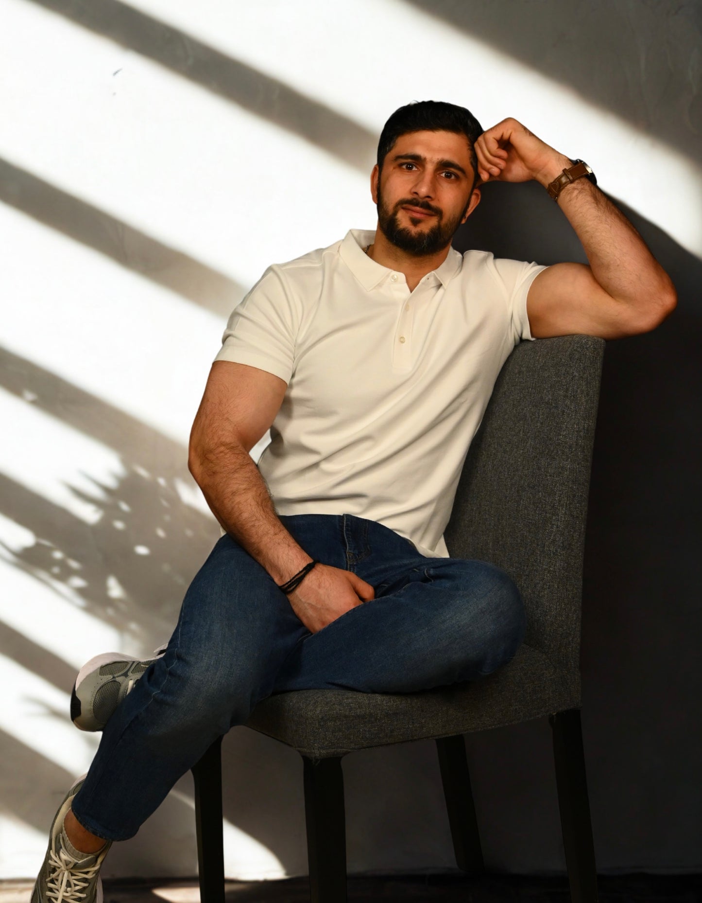 Slim Fit Summer Polo – Cotton Blend | Clean Minimal Look