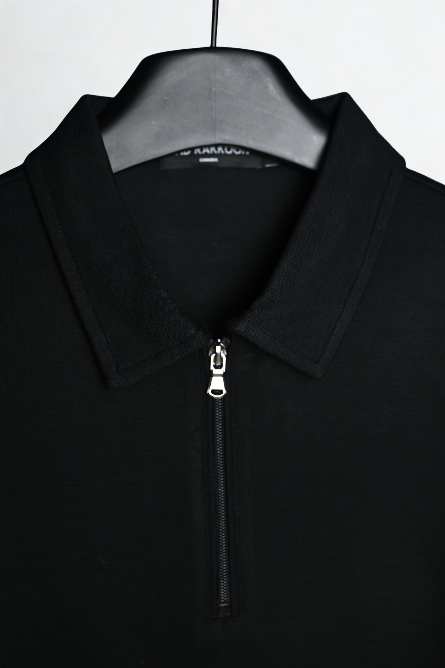 Relaxed Fit Zip Polo – Cotton Blend | Modern Minimal