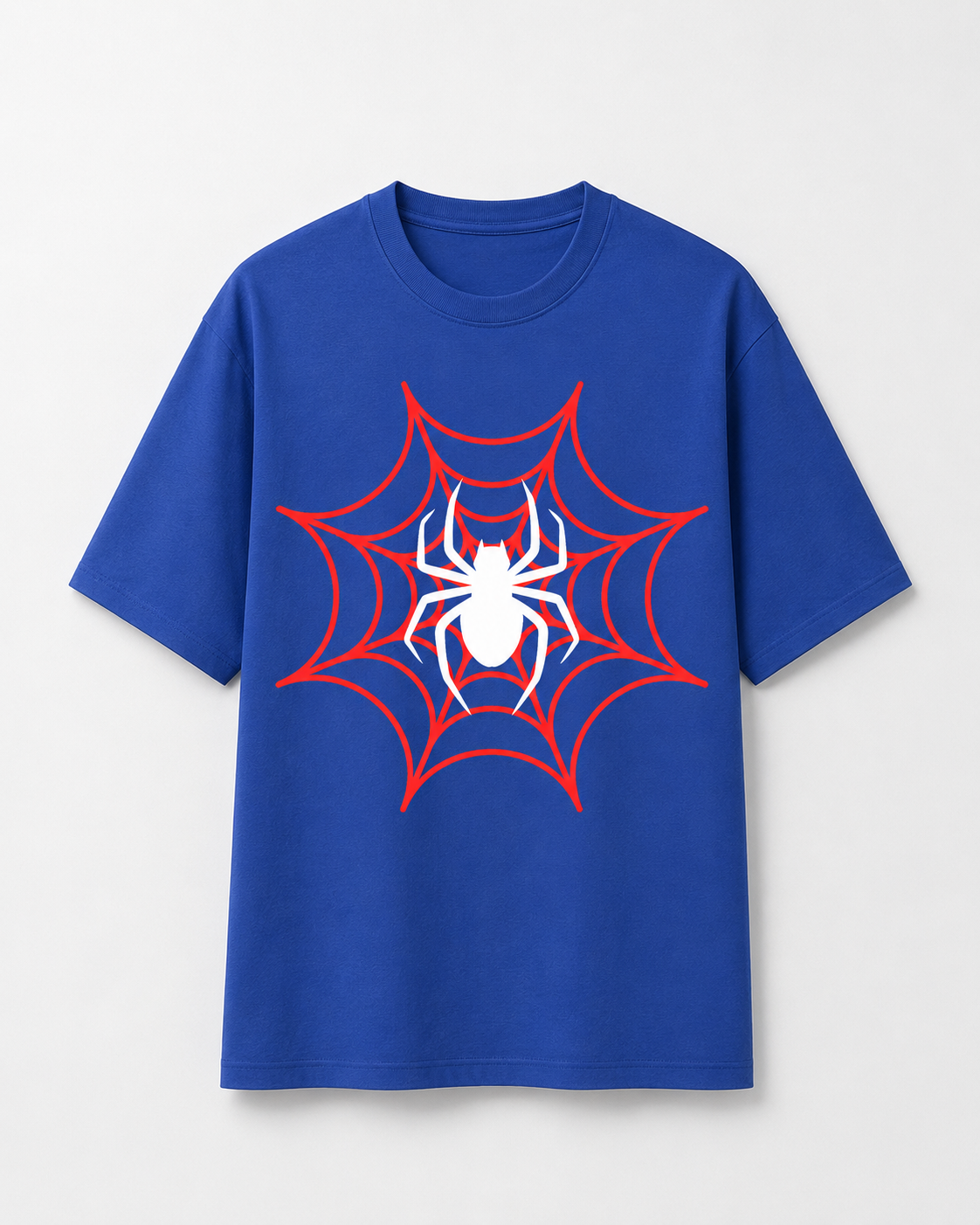 Blue Cotton T shirt