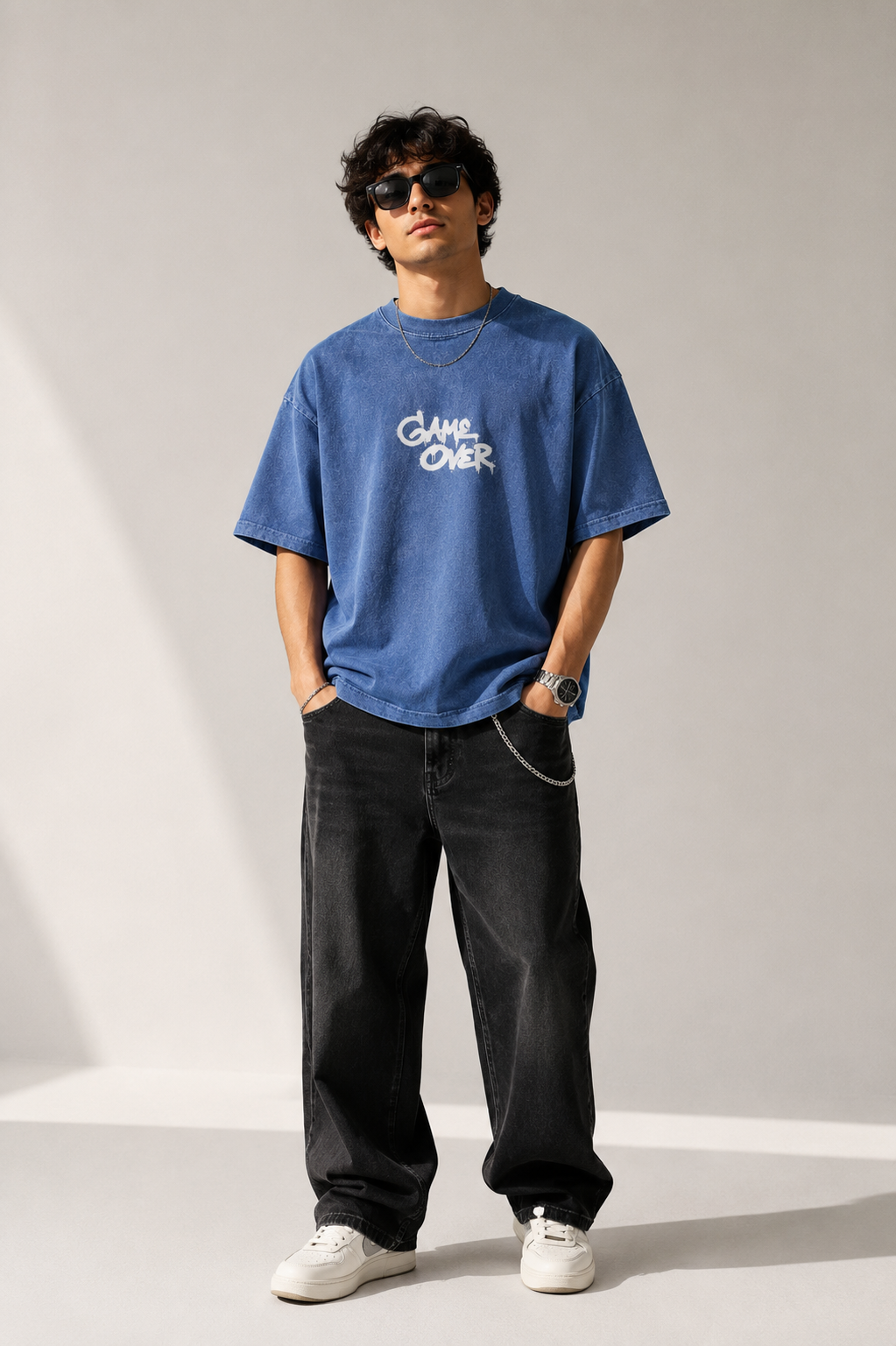 Game Over Acid-Wash  T-Shirt