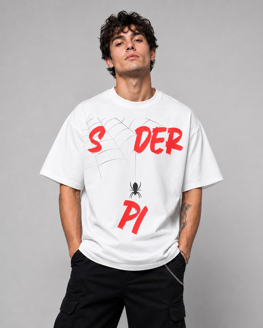 White Relaxed Fit |Cotton| T shirt