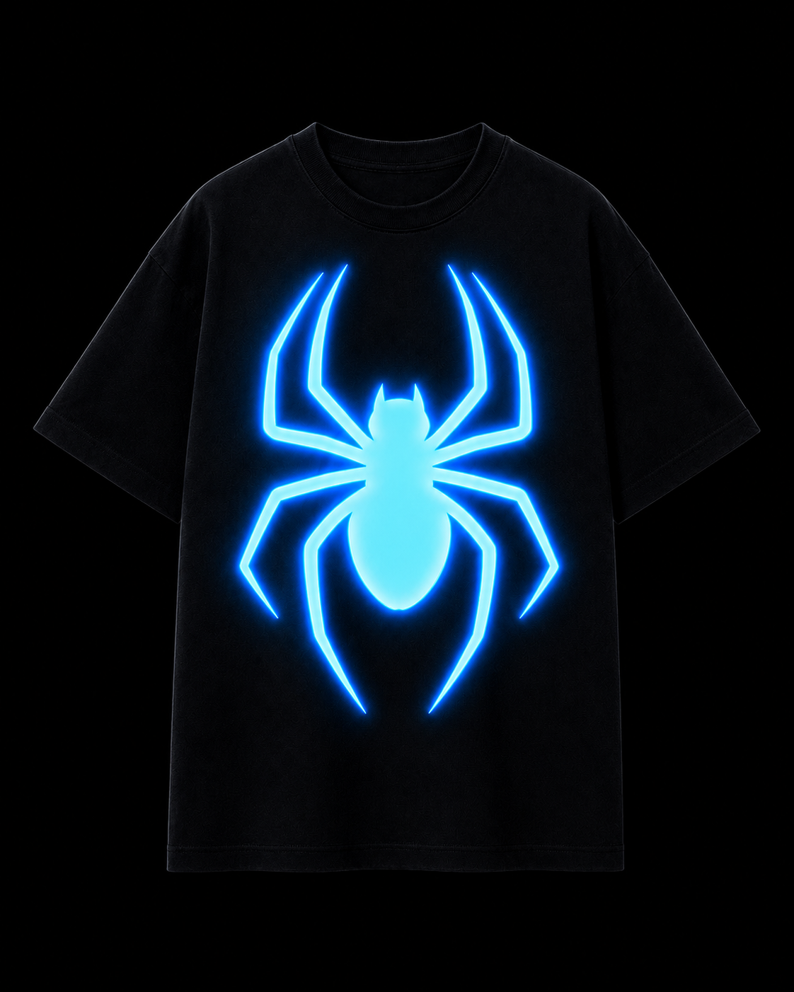 Blue Glow-in-the-Dark T-Shirt