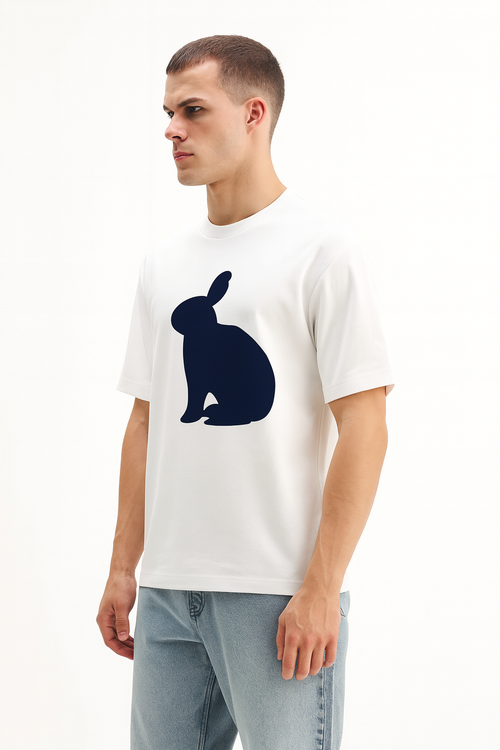 Midnight Hare – Limited Edition Luxury Tee