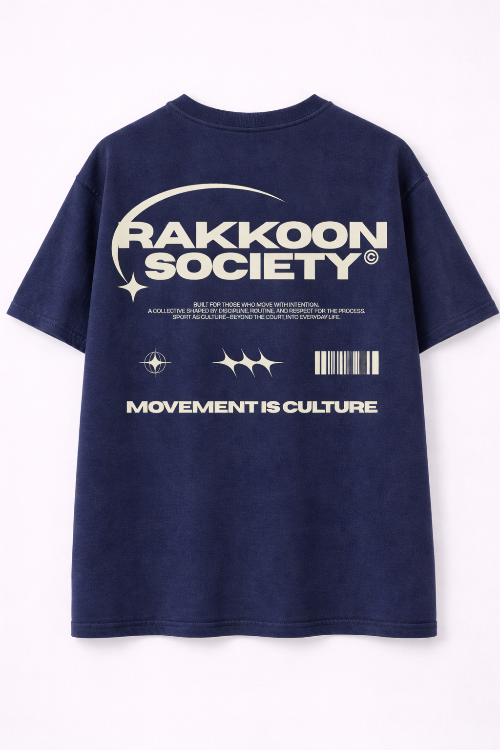 Rakkoon Society Oversized Tee