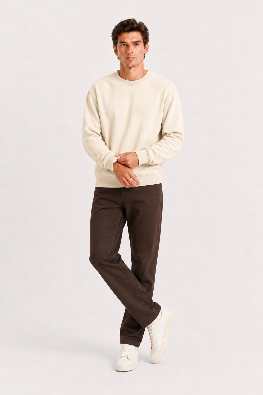 Soft-Touch Lightweight Sweatshirt