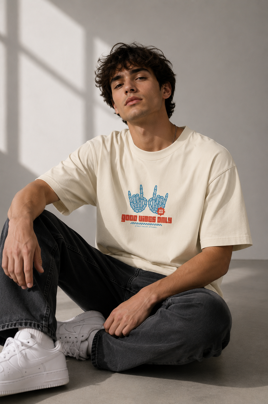 Good Vibes Only Premium Graphic T-Shirt