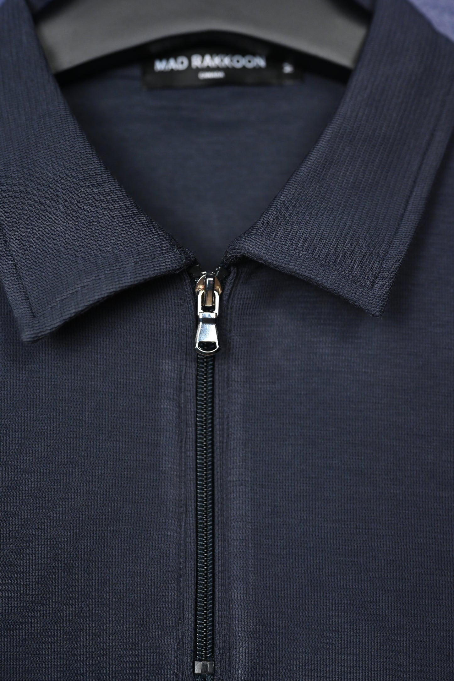 Relaxed Fit Zip Polo – Cotton Blend | Modern Minimal
