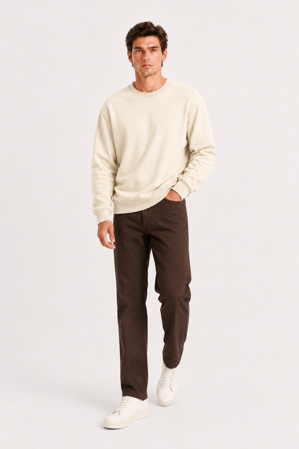 Soft-Touch Lightweight Sweatshirt