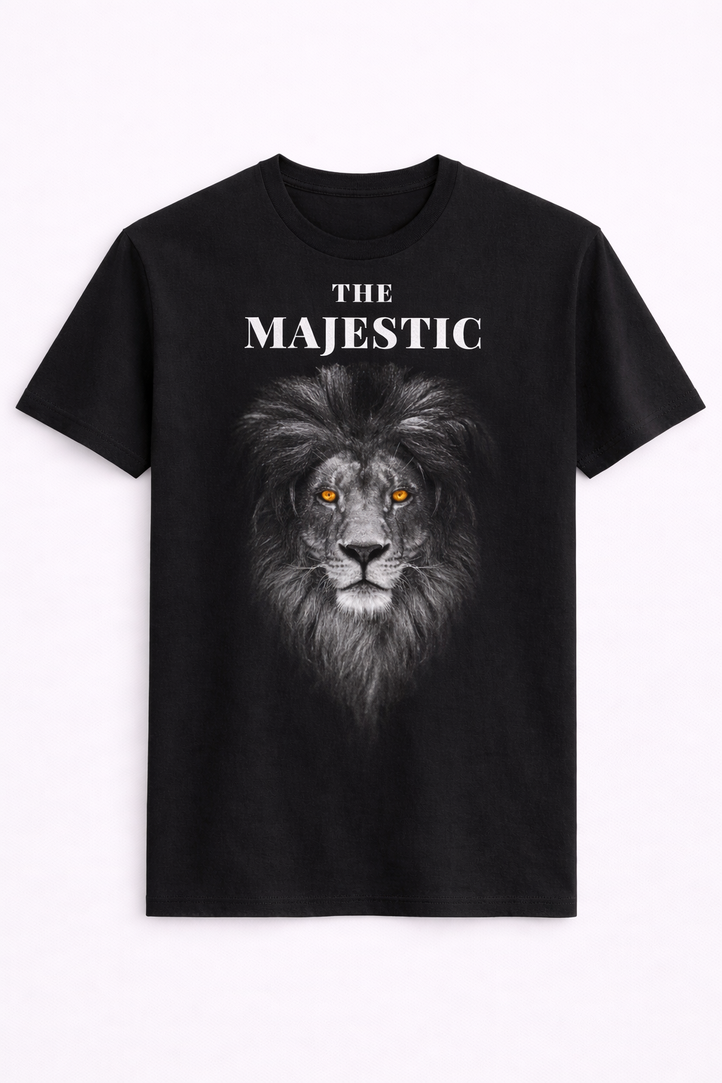 The Majestic Lion T-Shirt – Premium Black Statement Tee