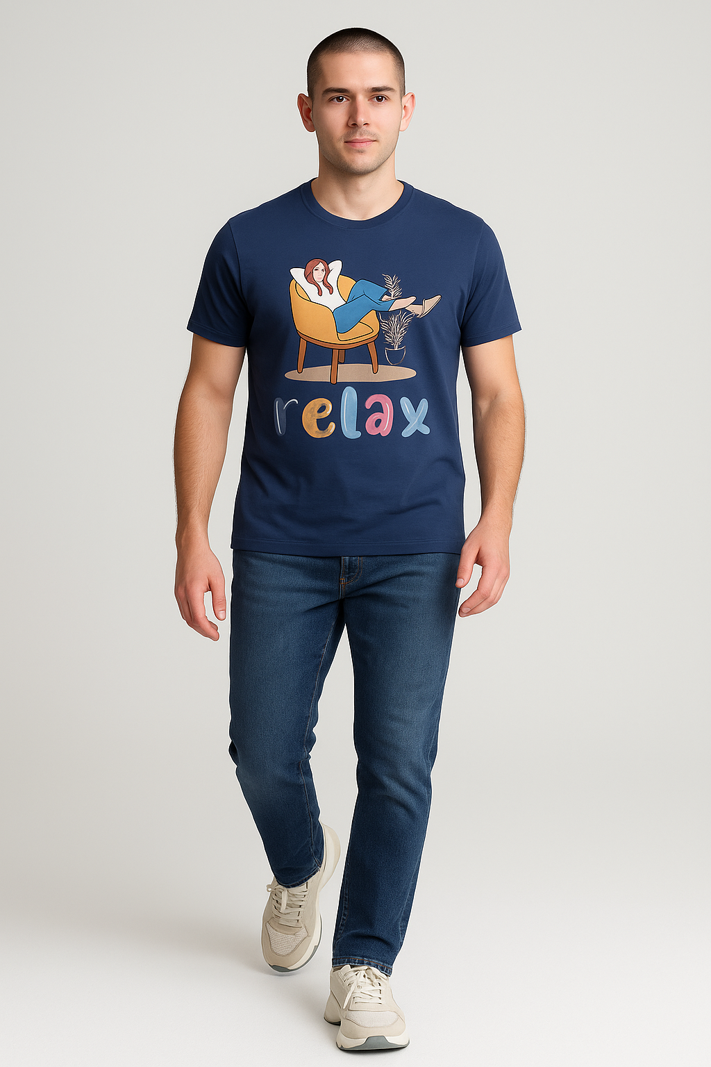 RELAX Graphic Tee – Premium Comfort T-Shirt for Everyday Wear