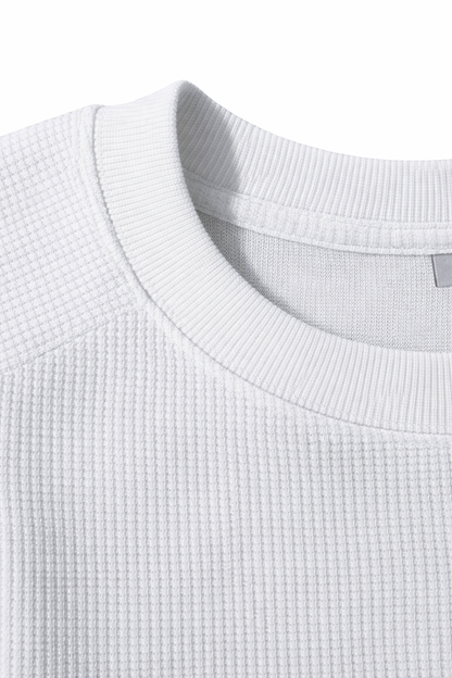 Waffle Raglan Tee