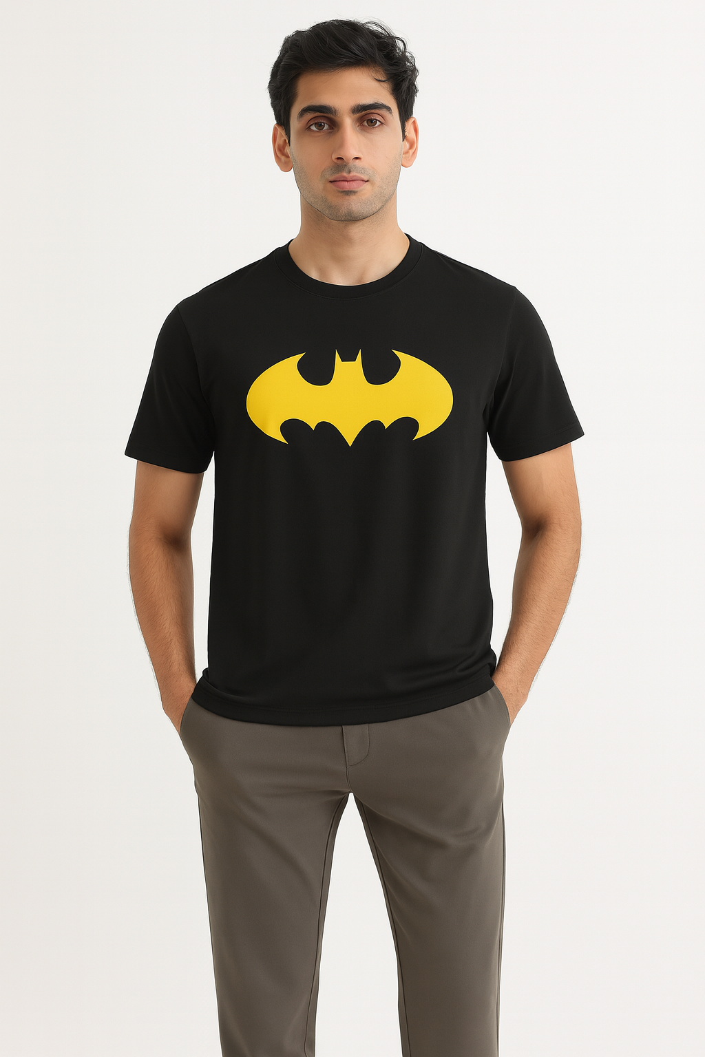 Dark Knight Classic – Premium 100% Cotton Batman Tee