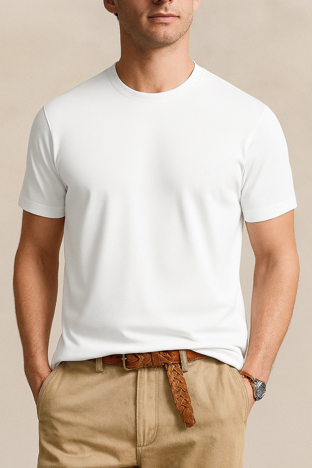 The Ultimate White Tee – Luxury 100% Natural Cotton  Mad Rakkoon Exclusive