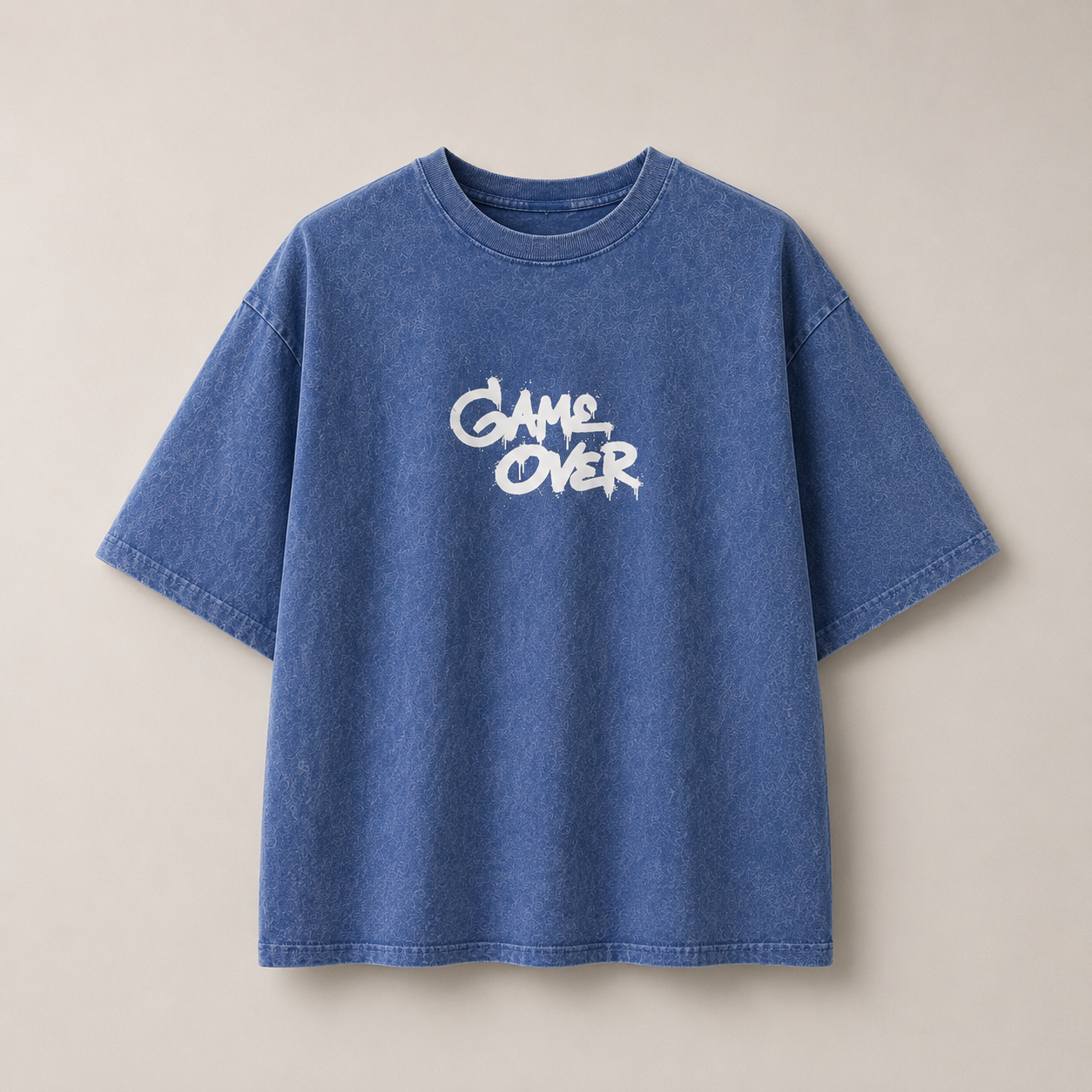 Game Over Acid-Wash  T-Shirt