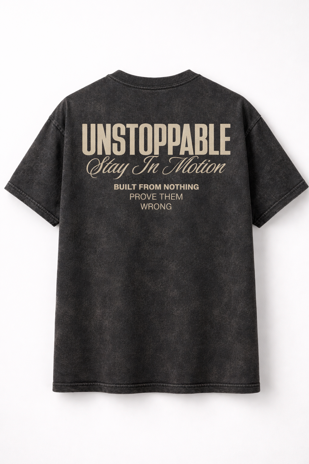 Unstoppable Motion Oversized 100% Cotton Tee