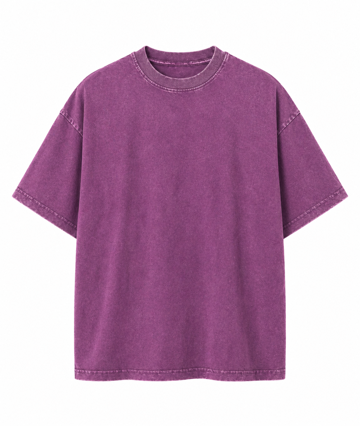 Acid Wash  Oversized T-Shirt 100% Pure Cotton – 240 GSM Heavyweight Relaxed Fit